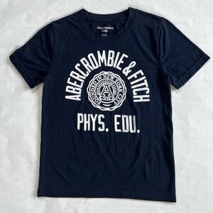Abercrombie Kids Boys Short Sleeve Logo Tee – Size 7/8